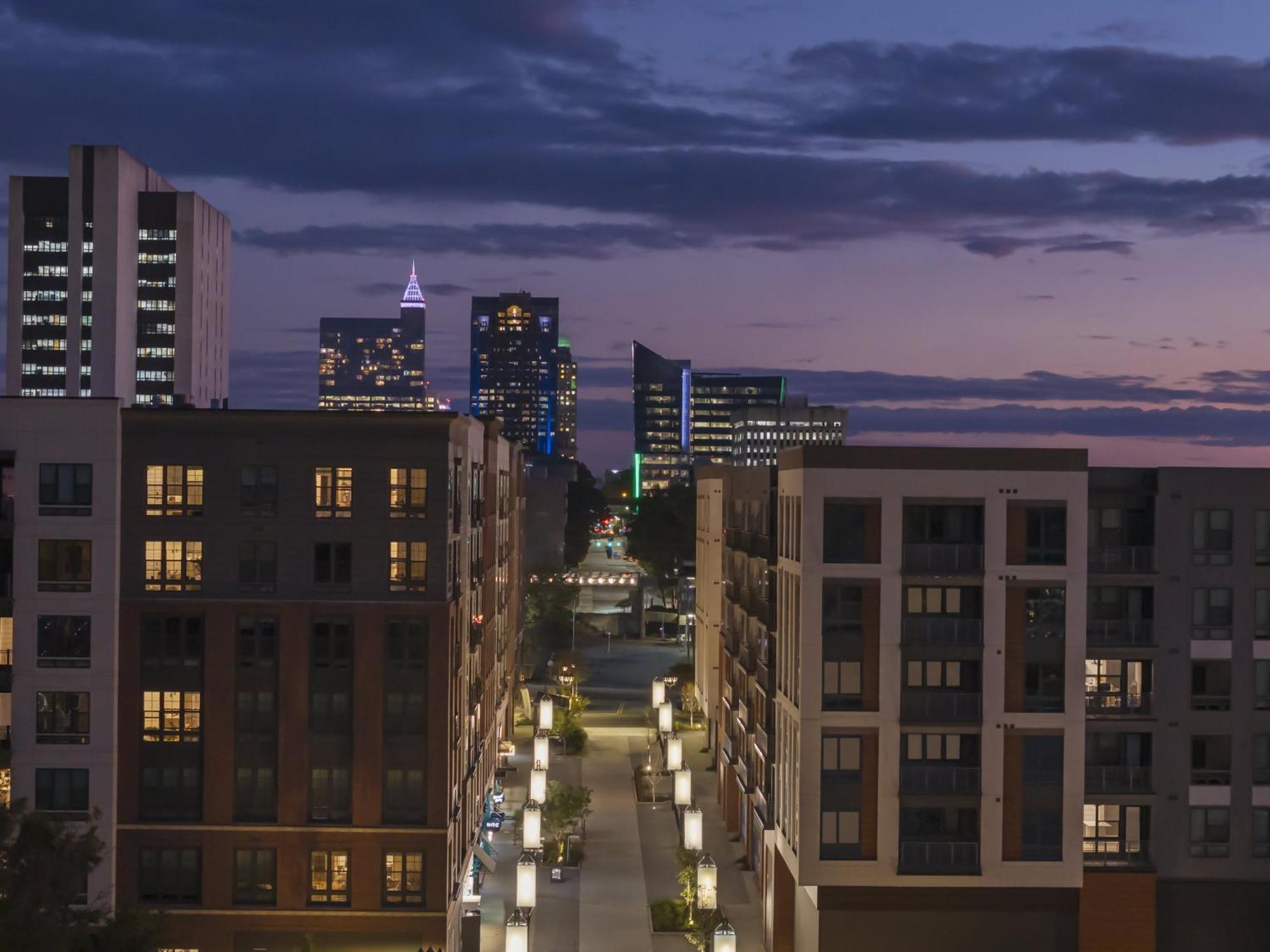 ホテル Hyatt House Raleigh Downtown/Seaboard Station エクステリア 写真